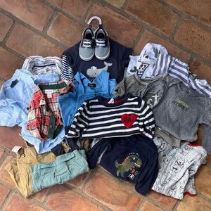 Assorted Baby 3-6 month Clothing Bundle - 18 pieces